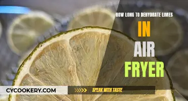 Dehydrating Limes in an Air Fryer: How Long Does It Take?