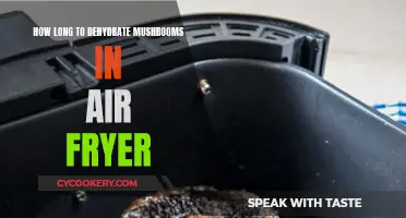 Dehydrating Mushrooms: Air Fryer Technique and Timing