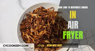 Dehydrating Onions in an Air Fryer: How Long Does It Take?