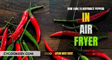 Dehydrating Peppers: Air Fryer Techniques and Timing