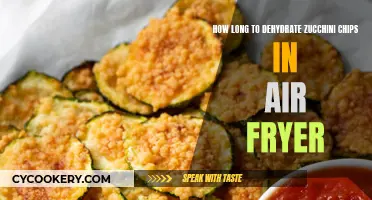 Dehydrating Zucchini Chips: Air Fryer Time and Tricks