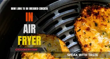 Air-Fryer Breaded Chicken: Cooking Time and Tips