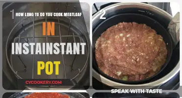 Meatloaf in an Instant Pot: How Long Does It Take?