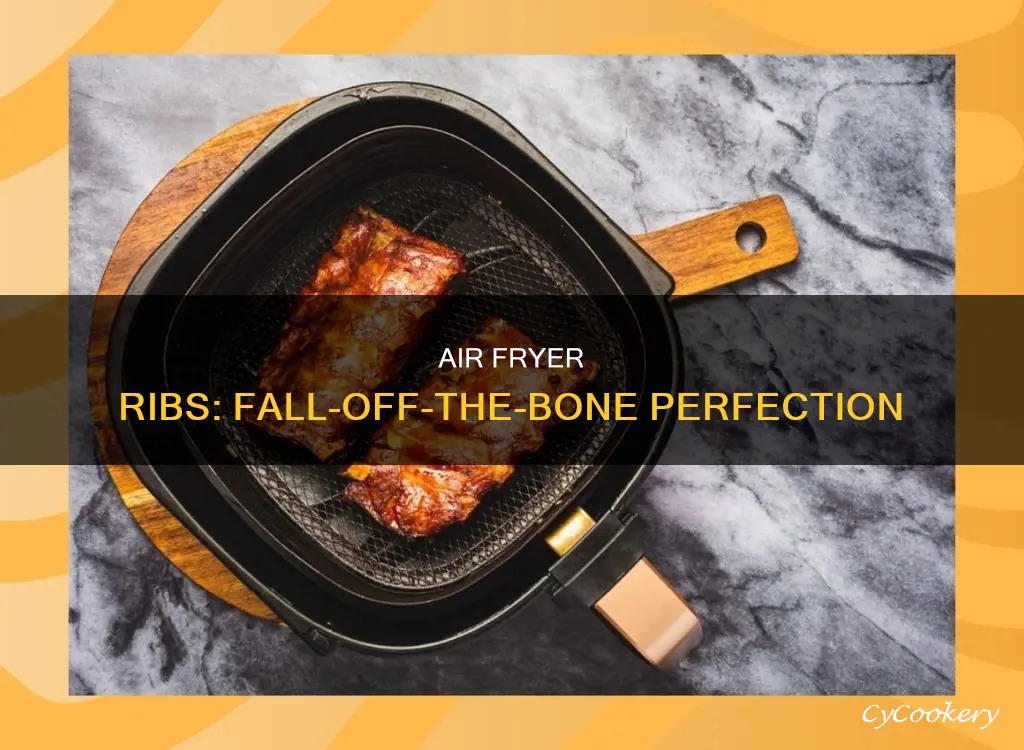 how long to fall off the bone air fryer ribs