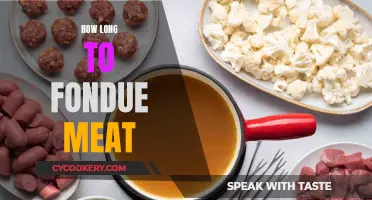 Meat Fondue: Timing for Tender, Flavorful Results