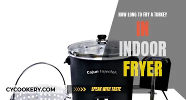 Frying a Turkey: Indoor Fryer Time and Tips