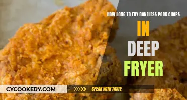 Frying Boneless Pork Chops: Time in a Deep Fryer