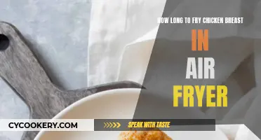 Frying Chicken Breasts: Air Fryer Time and Temperature Guide