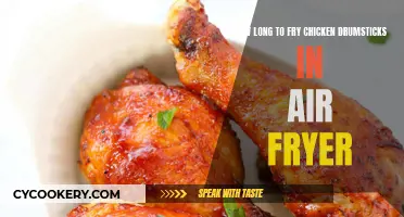 Frying Chicken Drumsticks: Air Fryer Time Perfection