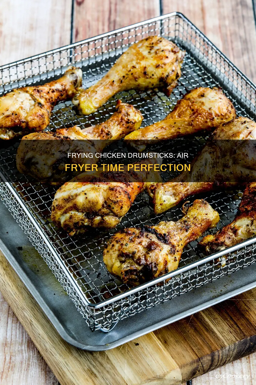 how long to fry chicken drumsticks in air fryer