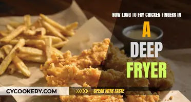 Frying Chicken Fingers: How Long Should You Deep Fry?