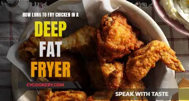 Frying Chicken: Time in a Deep Fat Fryer