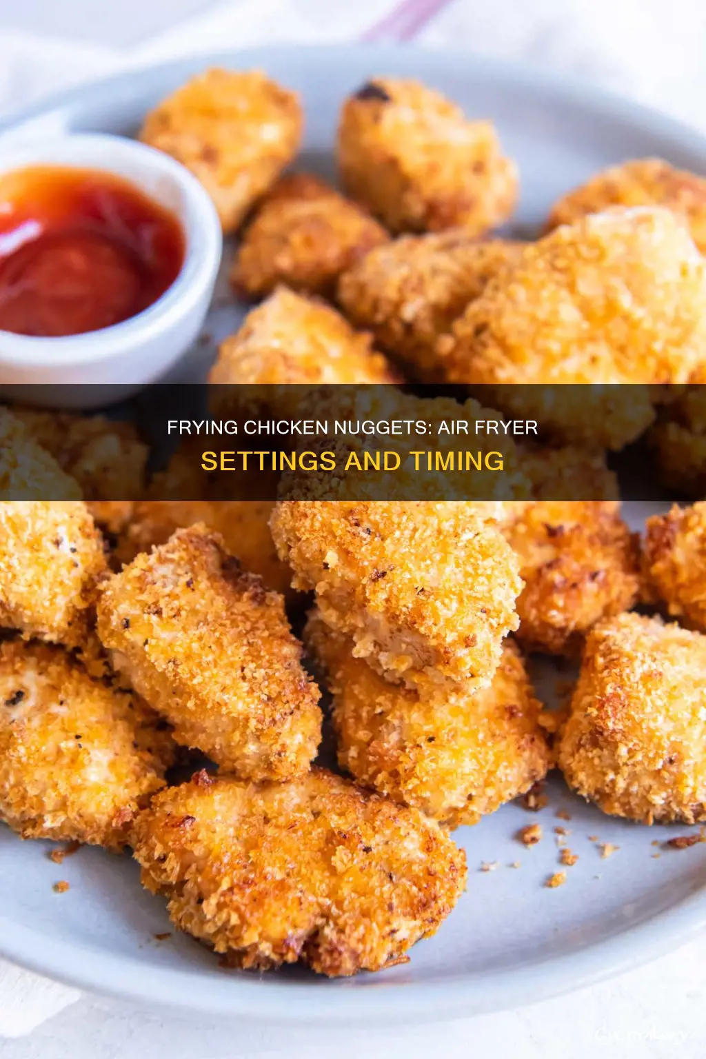 how long to fry chicken nuggets in air fryer