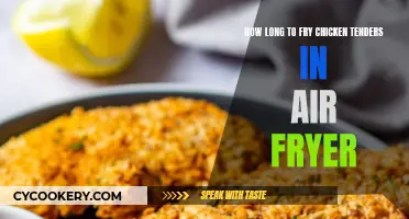 Frying Chicken Tenders: Air Fryer Cooking Time Guide