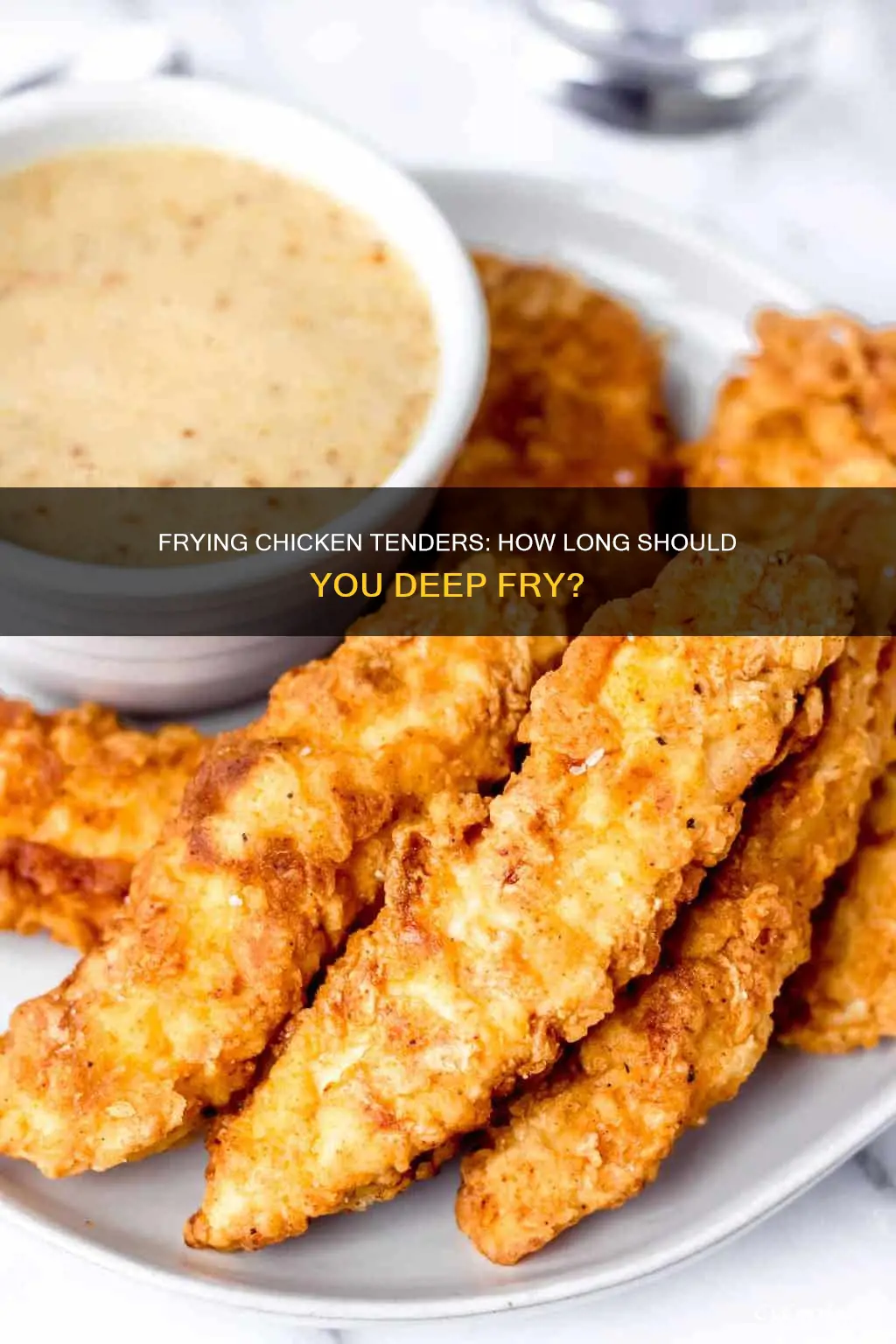 how long to fry chicken tenders in deep fryer