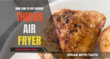 Air Frying Chicken Thighs: How Long Does It Take?