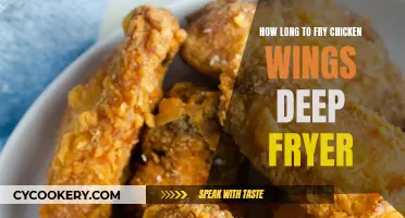 Frying Chicken Wings: Time in a Deep Fryer