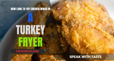 Frying Chicken Wings: Turkey Fryer Time and Temperature Guide