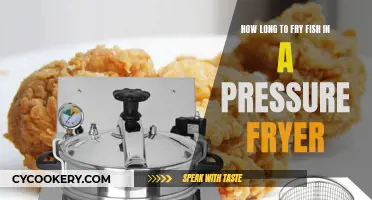 Frying Fish: Pressure Fryer Time and Temperature Guide