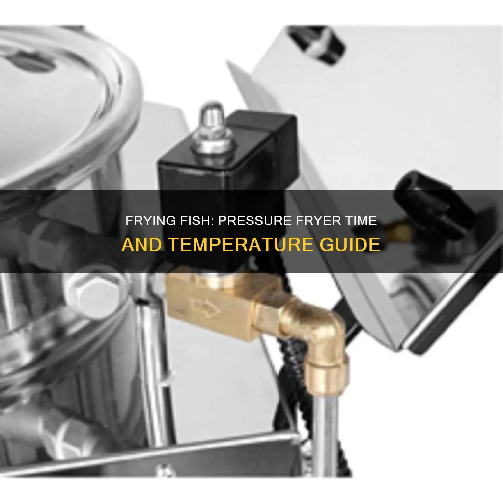 how long to fry fish in a pressure fryer