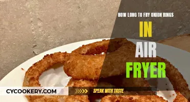 Frying Onion Rings: Air Fryer Time and Tips