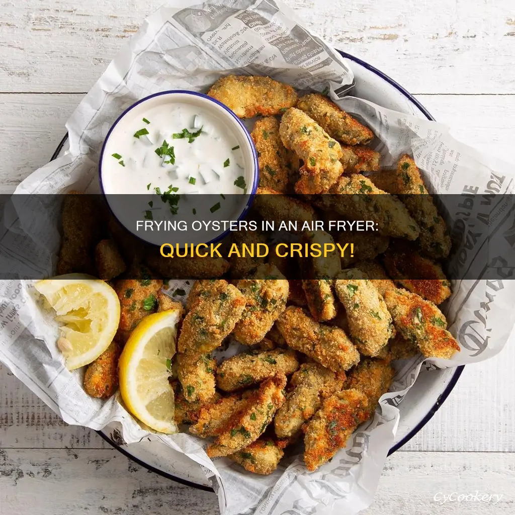 how long to fry oysters in air fryer