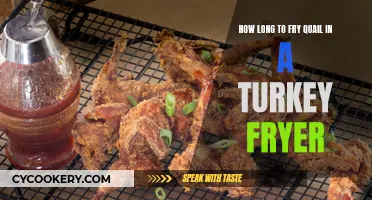 Frying Quail in a Turkey Fryer: How Long Should It Take?