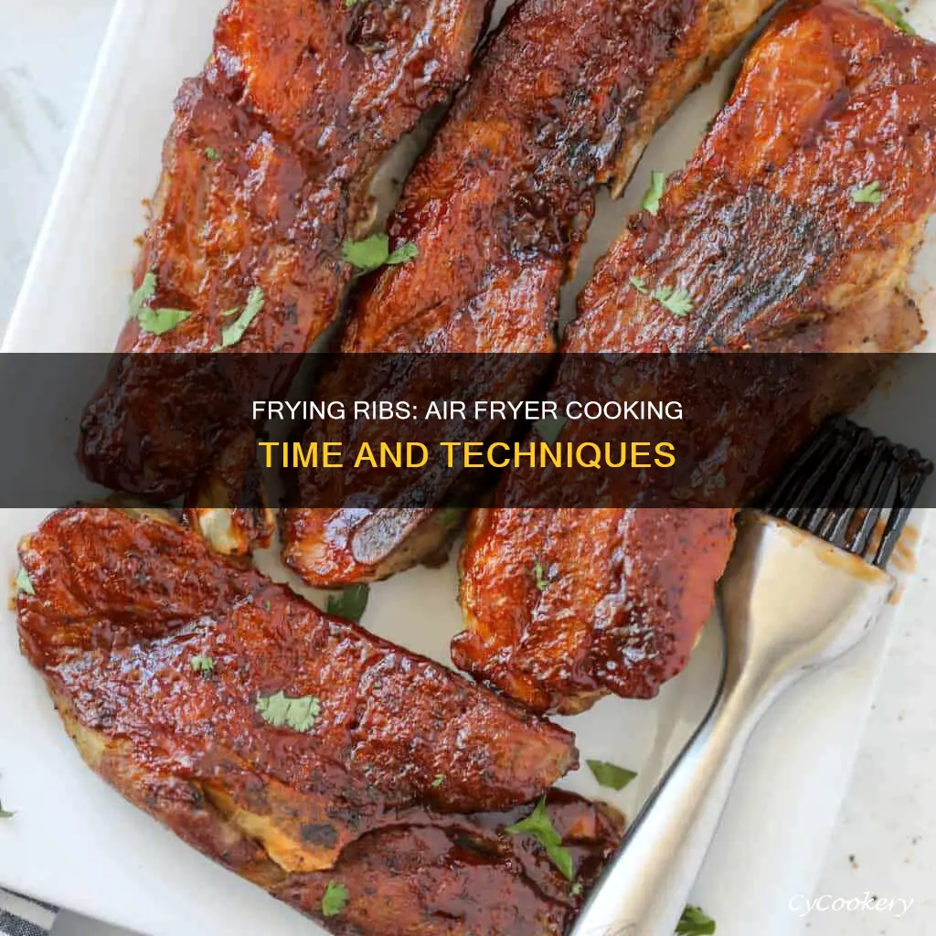 how long to fry ribs in air fryer