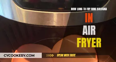 Frying Ring Bologna: Air Fryer Tips and Tricks