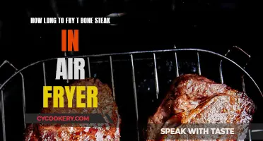 Air-Frying T-Bone Steak: Quick and Easy