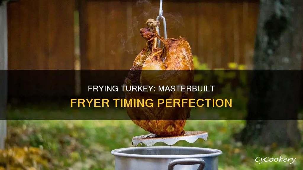 how long to fry turkey in masterbuilt fryer