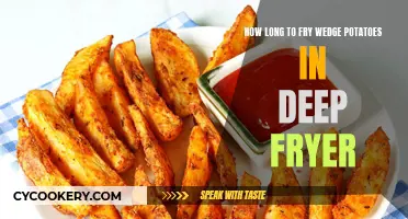 Frying Wedge Potatoes: Time Guidelines for Deep Fryers