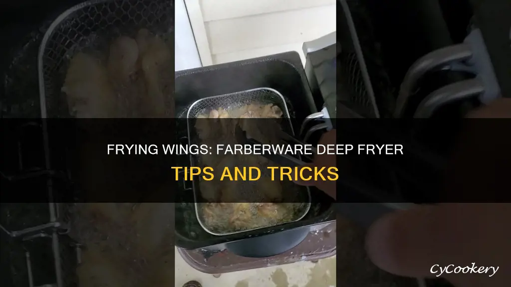 how long to fry wings in farberware deep fryer