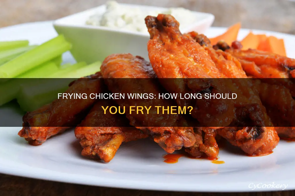 how long to fry wings in fryer