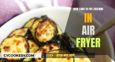 Frying Zucchini in an Air Fryer: Time and Temp Guide