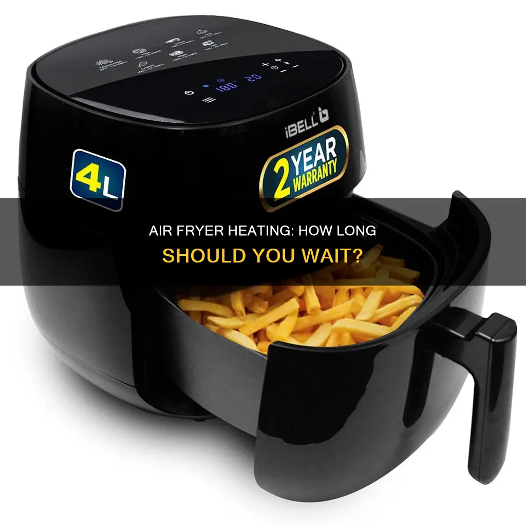 how long to heat air fryer