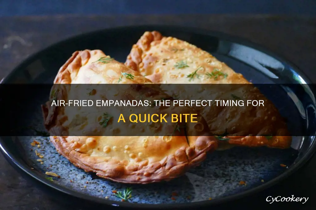 how long to heat empanadas in air fryer