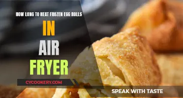 Air Fryer Hack: Frozen Egg Rolls, Quick Heat!