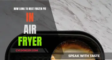 Air Fryer Frozen Pie: Perfect Timing for a Quick Bite