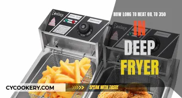 The Ideal Time to Heat Oil in a Deep Fryer