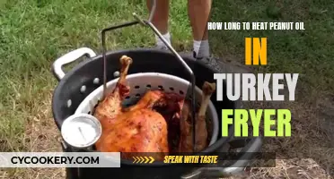 Turkey Fryer: Heating Peanut Oil to the Right Temperature