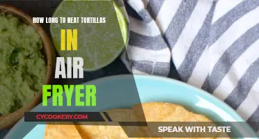 Air Fryer Tortillas: The Perfect Heating Time