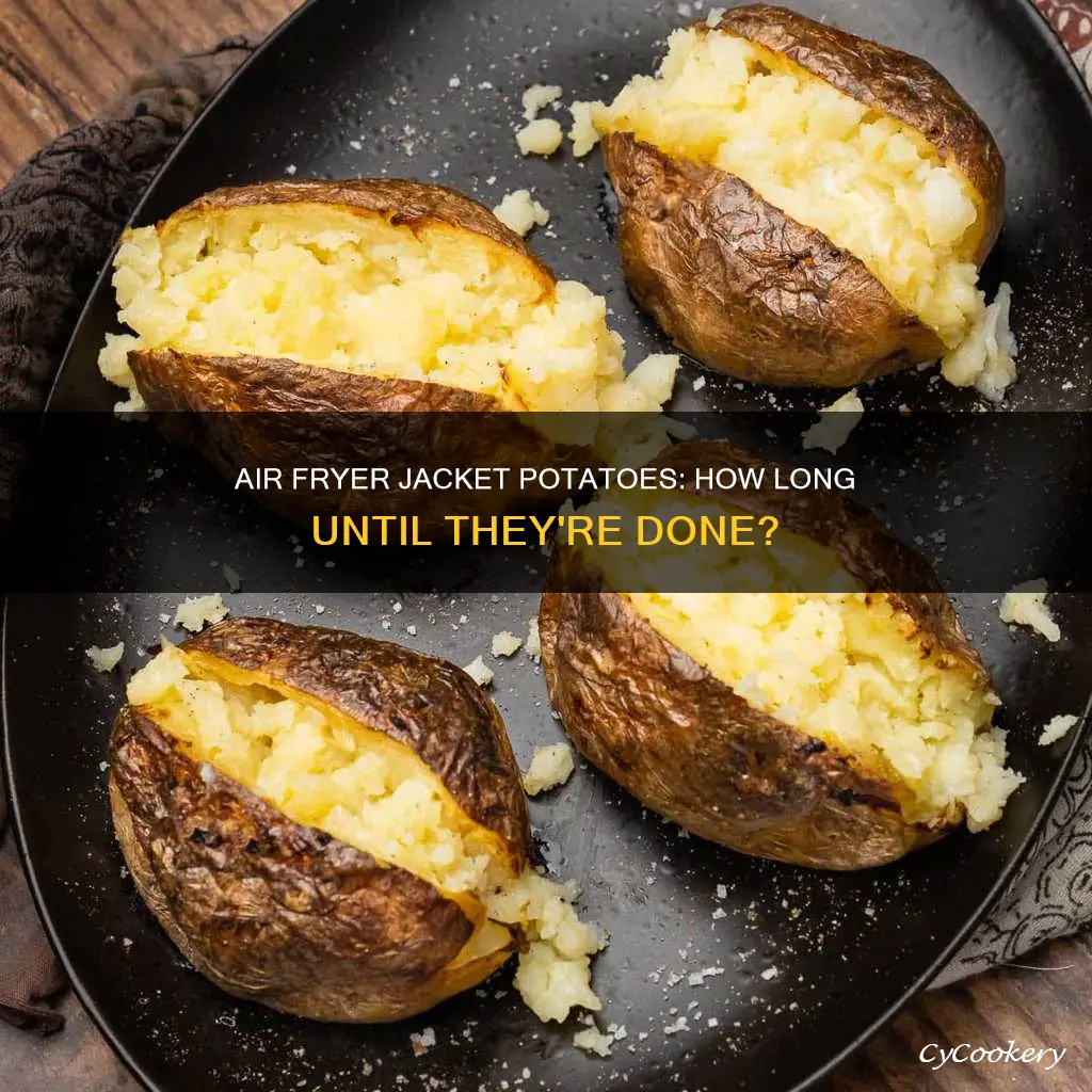 how long to jacket potatoes take in air fryer