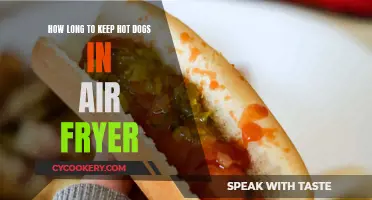 Hot Dogs in Air Fryer: How Long to Fry?