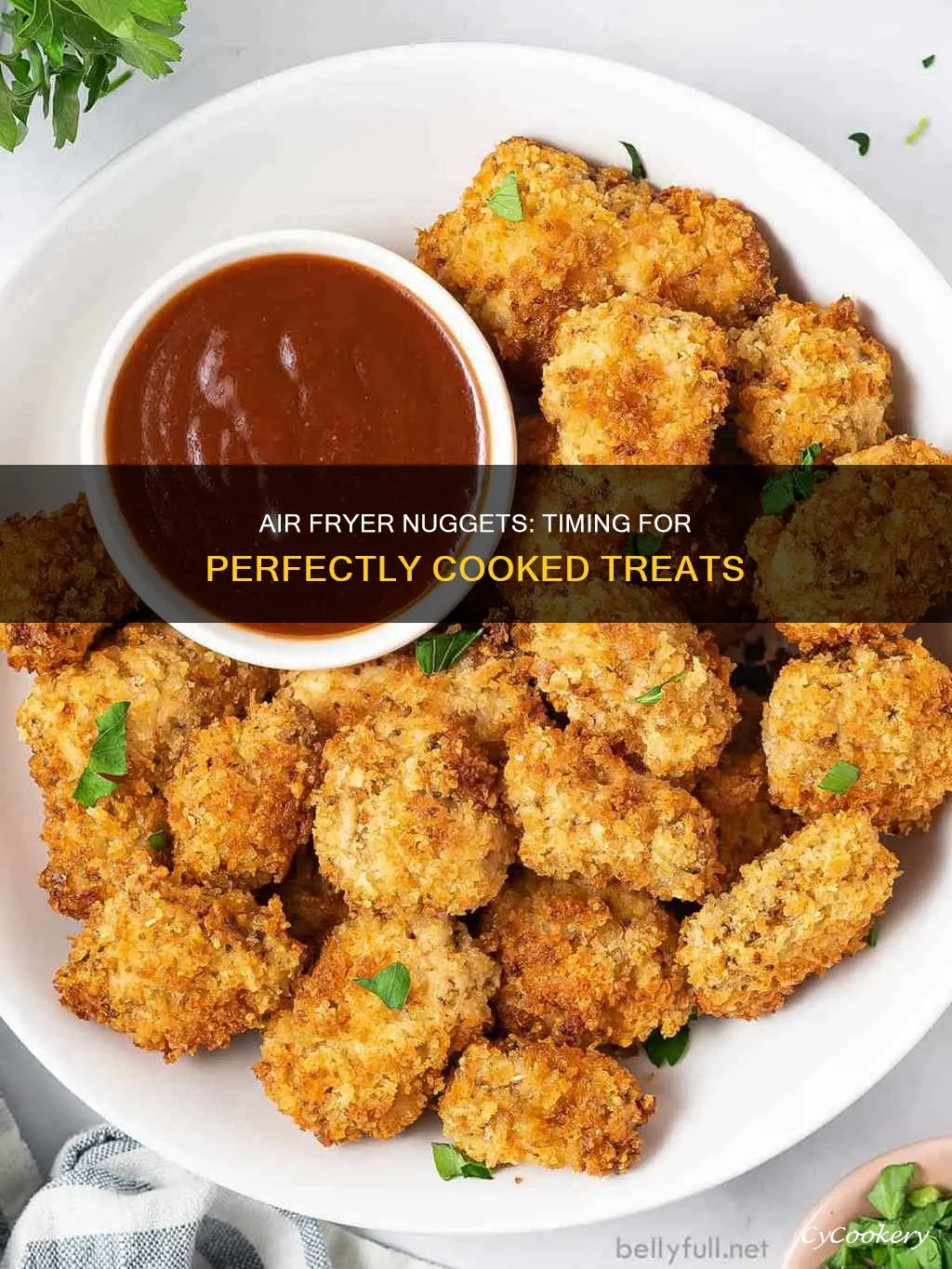 how long to keep nuggets in air fryer