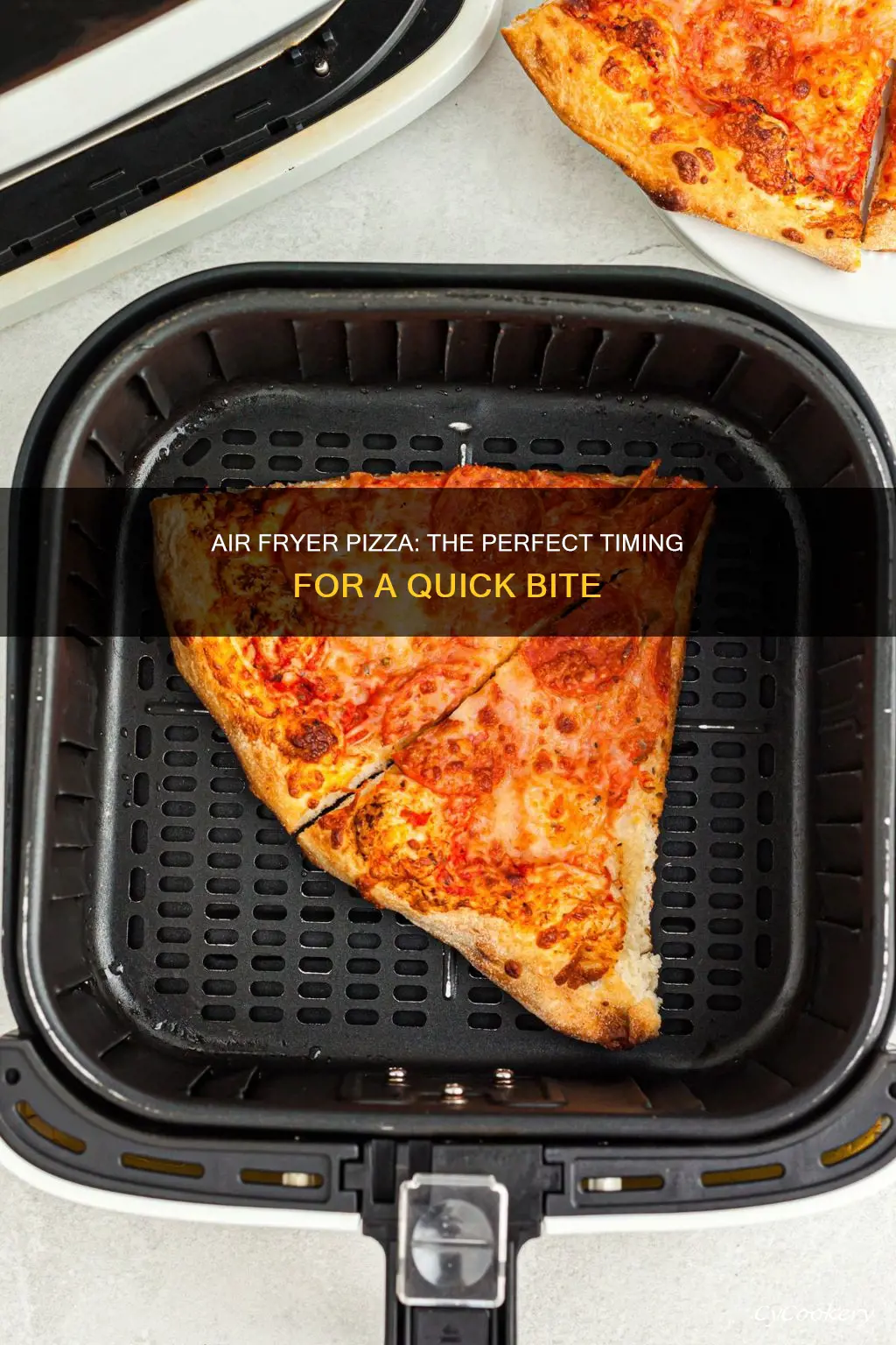 how long to leave pizza in air fryer