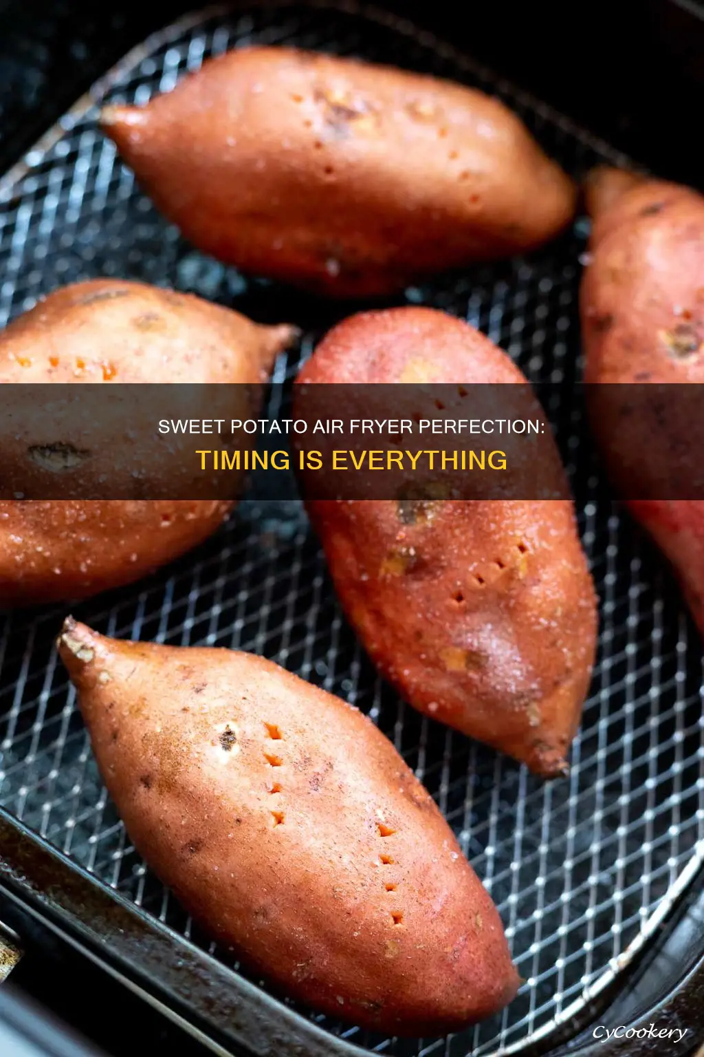 how long to leave sweet potato in air fryer