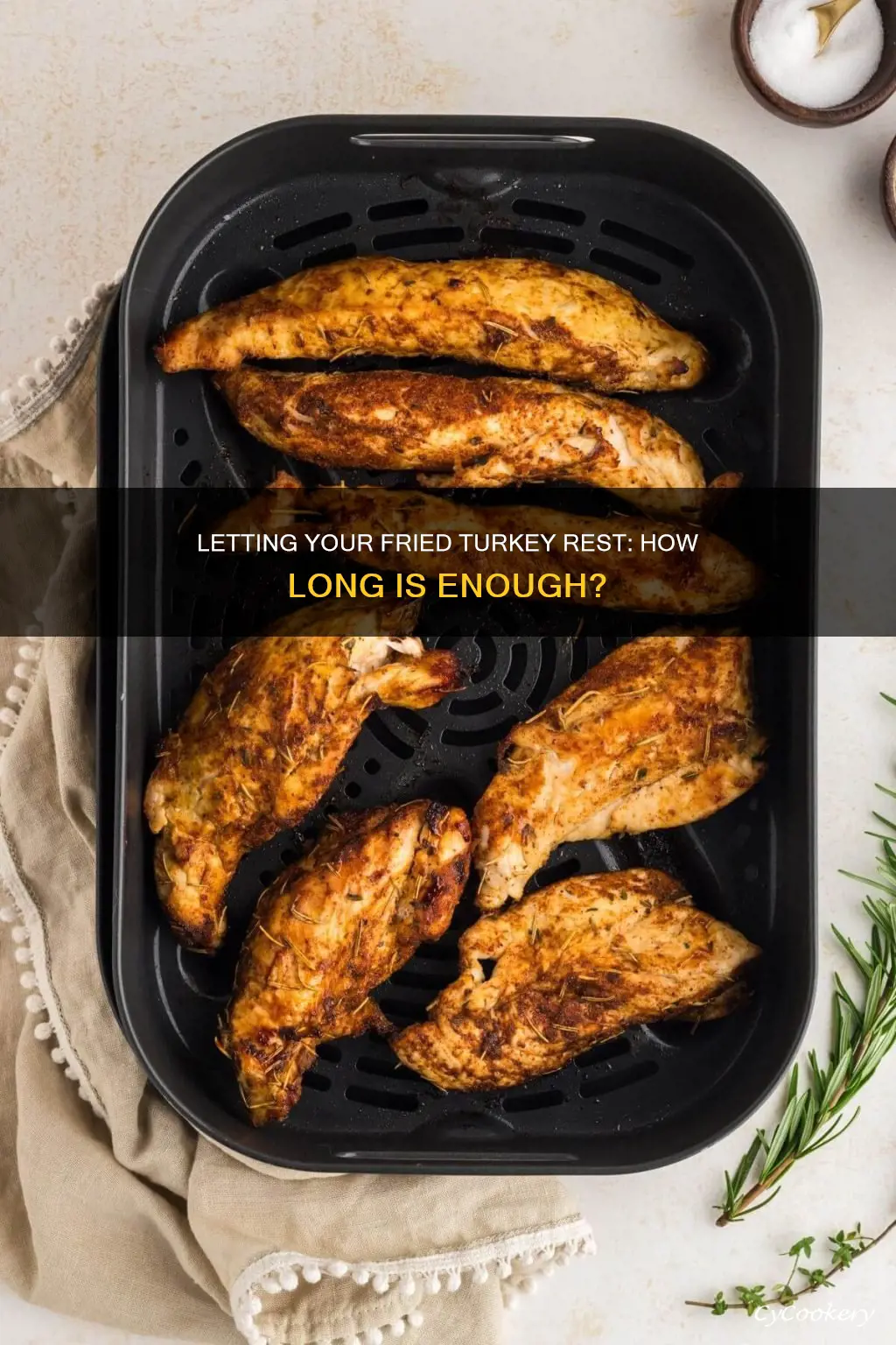 how long to let a turkey fryer turkey rest