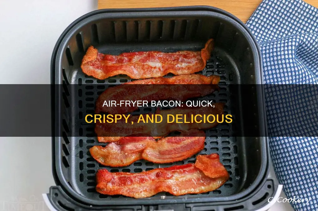 how long to make bacon in air fryer