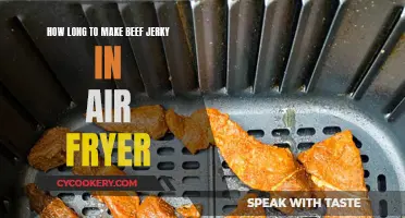 Air Fryer Beef Jerky: How Long Does It Take?